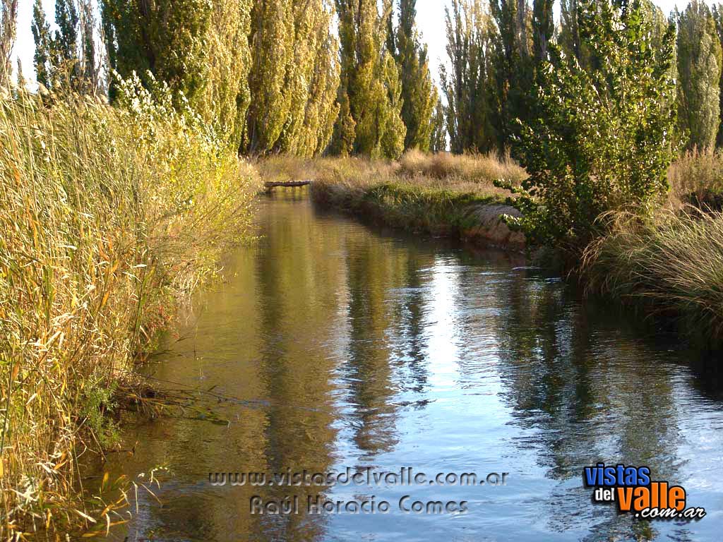 Canal de riego en Drofa Dulog