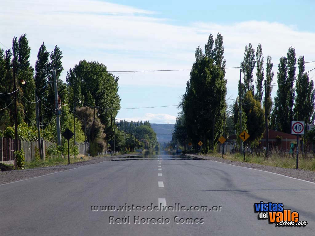 Ruta en el valle