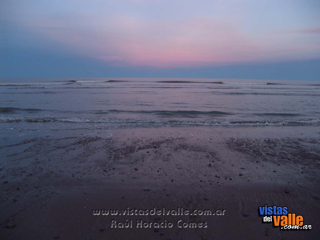 Playa Union - colores del atardecer