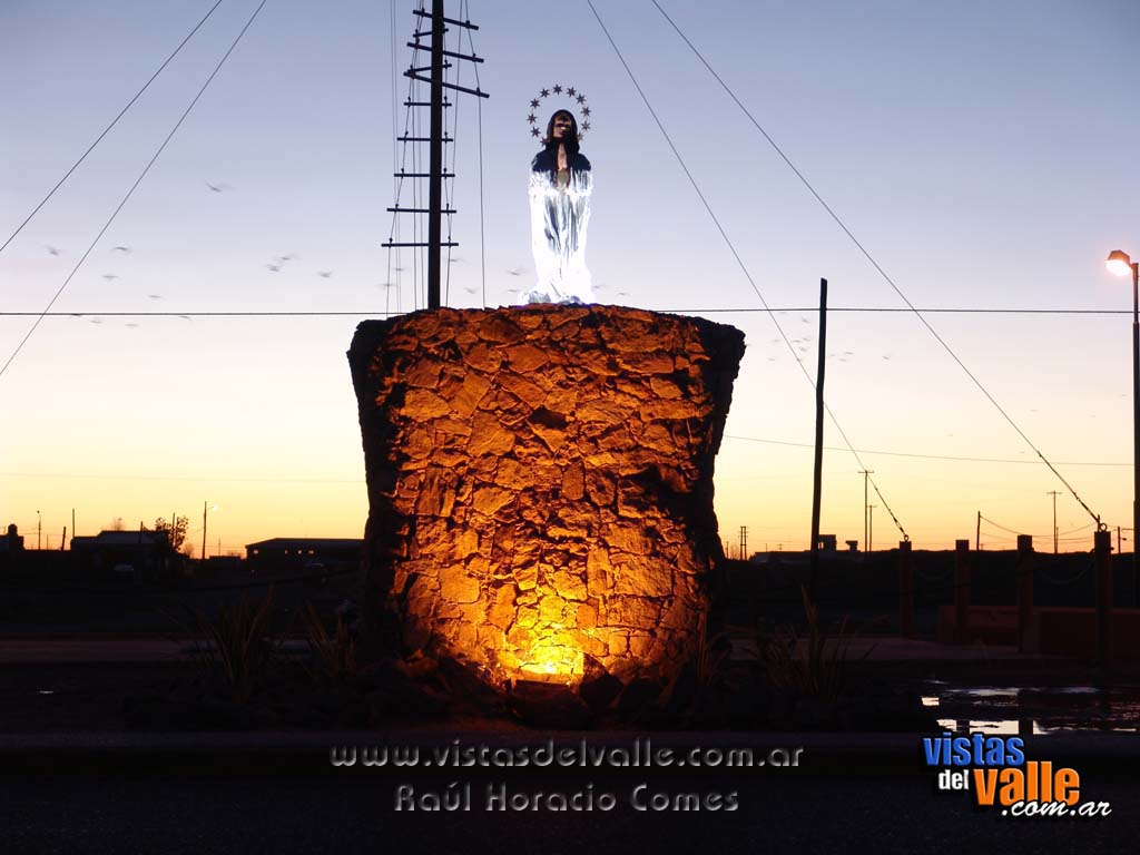 Virgen Estela Maris en Puerto Rawson